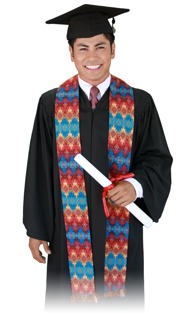 Pride Sash Premade Sashes - Ethnic/Multicultural Graduation Stoles