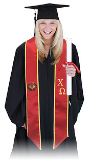 Chi Omega Stole