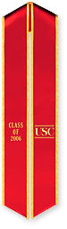 Red Graduation Stole